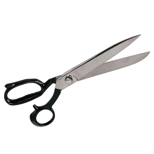 Tijeras de Corte de Tela de Alto Rendimiento, Tijeras de Sastre de Acero Inoxidable con Mango Negro y Hojas Rectas Afiladas - Product Image 3