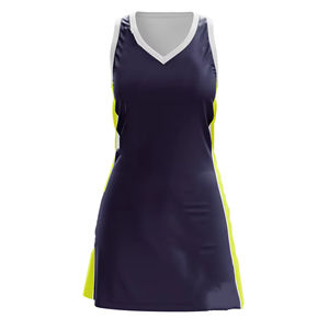 Diseña tus Propios Uniformes de Netball Transpirables Estampados para Adultos Unisex, 100% Poliéster, Ropa de Equipo Personalizada - Product Image 1