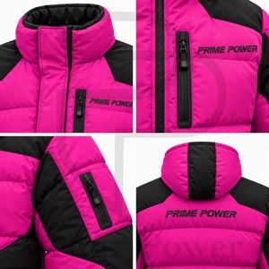 Windproof Puffer Jacket Winter <b>Padded</b> <b>Coat</b> Custom Outerwear Wholesale Apparel Supplier Private Label OEM Manufacturer - Product Image 3