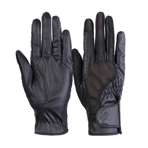 Guantes de Equitación Ligeros de Marca Privada con Logotipo Personalizado, de Secado Rápido, Cómodos y Transpirables, Hechos de Cuero Genuino - Product Image 1