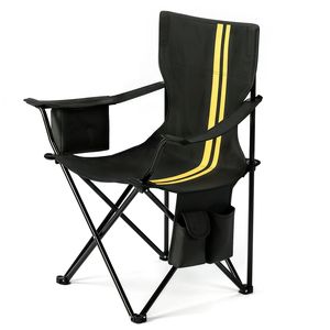 Sedia da Spiaggia/Pesca/Picnic in Tessuto Oxford 33.7" Pieghevole Comoda Resistente e Leggera - Product Image 4