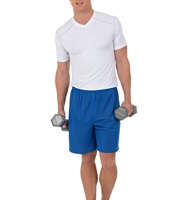 Shorts de sport pour hommes en mesh personnalisés, shorts de course à cordon de serrage, 100% polyester