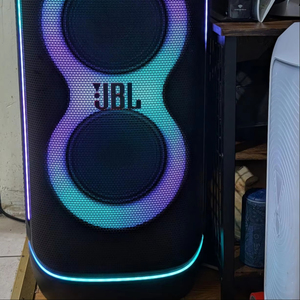 Party <b>Speaker</b> with Superior Pro <b>Sound</b> and a Futuristic lightshow, Up to 15 Hours Playtime & IPX4 Splash Proof (Black) - Product Image 1