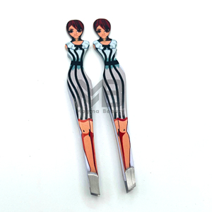 Pinzas para Cejas Ultrafinas y Modernas de Acero Inoxidable con Punta Puntiaguda, Depilación sin Esfuerzo con Agarre Preciso, Diseño Duradero - Product Image 5
