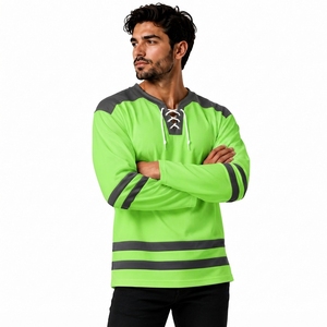 Jersey de Hockey sobre Hielo Personalizado, Fabricante de Ropa de Hockey con Etiqueta Privada OEM ODM, Proveedor Directo de Fábrica al por Mayor, 100% Poliéster - Product Image 4