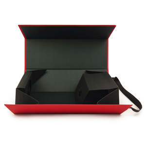Cajas de regalo para vino personalizadas al por mayor con embalaje magnético, cajas de regalo plegables, cajas para vino tinto - Product Image 5