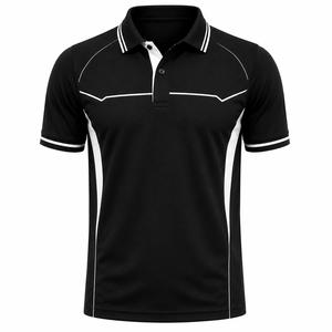 Camiseta de Manga Corta para Hombre, Color Personalizado, Poliéster/Algodón Sólido, Transpirable, Tejido de Punto, Secado Rápido, Diseño Deportivo, Corte Regular, Premium - Product Image 5