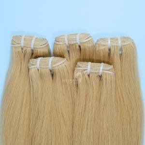 Extensiones de cabello Remy de calidad superior trama a máquina profesional al por mayor cabello crudo vietnamita de calidad superior proveedor confiable - Product Image 1