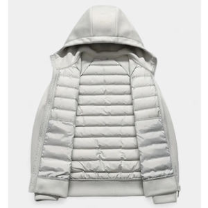Veste d'hiver pour homme, veste matelassée en duvet, veste légère rembourrée, veste d'hiver imperméable, veste hybride d'hiver, veste à capuche matelassée - Product Image 5