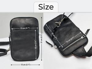 Handmade Genuine Leather Crossbody Sling <b>Bag</b> Personalized Vintage Style Chest <b>Bag</b> for <b>Men</b> High Quality LCB-0016 - Product Image 4