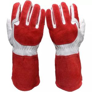 ถุงมือเชื่อมหนังวัวแท้คุณภาพพรีเมียม ถุงมือป้องกันความปลอดภัย - Product Image 2