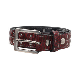 Ceinture en cuir véritable marron pour un usage décontracté, ceinture en cuir véritable durable pour homme, ceinture en cuir pour homme fournie par l'usine. - Product Image 5