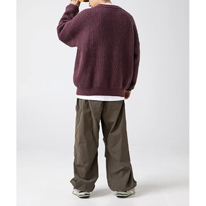 Suéter para Hombre, Cuello Redondo, Clásico, Antipilling, Viscosa y Algodón, Tejido Suave, Informal, para Combinar en Capas, con Logotipo Frontal, Top de Invierno - Product Image 2