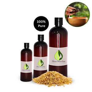 Huile de Germe de Blé 100% Pure et Naturelle Pressée à Froid, Huile Végétale Végétale pour la Croissance Capillaire, Certifiée BPF, Jaune Clair, Fabricant Indien, HUILES - Product Image 2