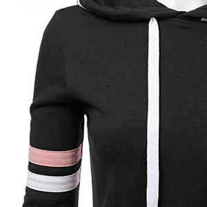 Sudadera con Capucha Oversize de Algodón 100% para Mujer, Diseño de Tendencia 2026, Transpirable, Estampado Personalizado, de Alto Gramaje - Product Image 3