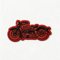 Patch brodé personnalisé grand format pour club de motards MC, fournisseur de patchs pour club de motards