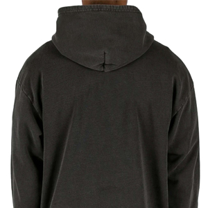 Sweat-shirts à capuche personnalisés pour hommes, taille XS, 100 % coton, style streetwear délavé à l'acide, broderie surdimensionnée, effet vieilli, hiver - Product Image 4