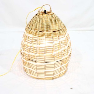 Lámpara Colgante Moderna, Resistente a la Intemperie, Ecológica y Duradera, con Franjas Blancas y Rejilla Abierta, para Decoración del Hogar, Navidad - Product Image 3