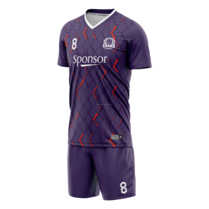 Conjunto de Uniforme de Fútbol Transpirable de Secado Rápido de Alta Calidad Más Vendido, con Manga Corta y Logotipo Personalizado - Product Image 4