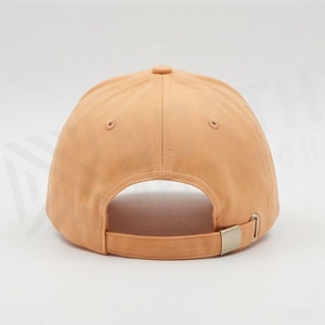 Gorra de Béisbol Coral de 6 Paneles con Logotipo Bordado Geométrico en el Panel Frontal, Ajustada, Unisex, Informal - Product Image 2