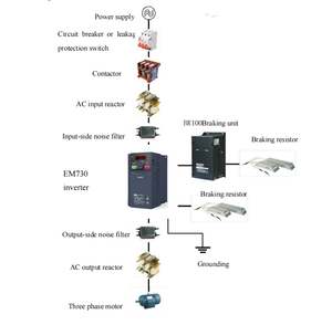 Variador de Frecuencia Trifásico SINEE EM760 380V 37kw 50HP, Inversor de Frecuencia CA, VSD, VFD - Product Image 5