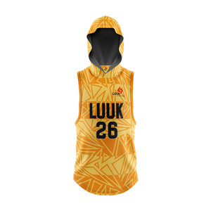 Maillot de football américain 7v7 personnalisé imprimé, 100 % polyester respirant, anti-humidité, sans manches, grandes tailles, avec personnalisation sur le devant - Product Image 4