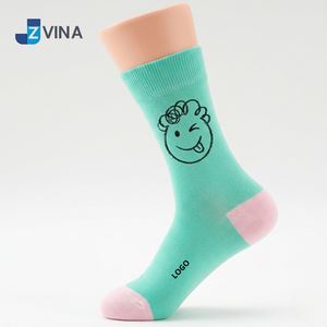 Custom Cartoon Crew <b>Socks</b> OEM ODM Cotton Funny Character <b>Socks</b> Manufacturer for Kids and Adults Private Label Made in Vietnam - Product Image 4