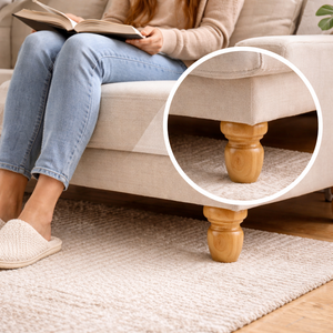 Solid Wood Furniture <b>Legs</b> Vintage Style <b>Sofa</b> Cabinet Table <b>Legs</b> Natural Wood Durable Replacement Parts <b>for</b> Home Furniture - Product Image 4