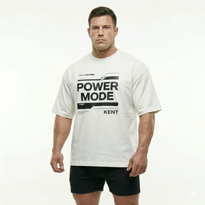 Camiseta Deportiva Extra Grande de Algodón 100% de Marca Privada OEM, Camiseta de Entrenamiento de Alto Rendimiento, Ropa Deportiva Transpirable para Hombre y Mujer - Product Image 2