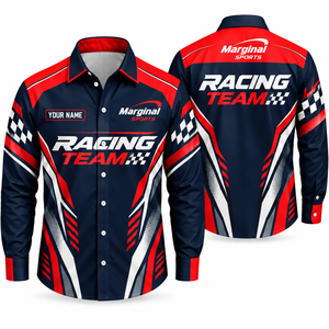 Camisetas de Carreras con Fórmula Personalizada |   Camisetas Transpirables para Deportes de Motor |   Ropa de Carreras Personalizada para Pilotos y Aficionados - Product Image 1