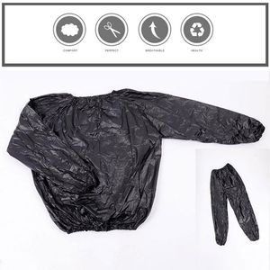Traje de Sauna con Logotipo Personalizado, Costuras Reforzadas para Entrenamiento Funcional de Alto Impacto y Crossfit, Venta al Por Mayor de Fábrica - Product Image 2