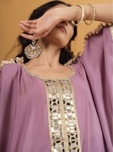 Beautiful New Dubai <b>Kaftan</b> Traditional Islamic Women's Saudi Arabian Abaya Spring Autumn Polyester Breathable Midi Length Muslim - Product Image 2