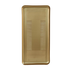 ถาดเก็บของทองเหลืองพิมพ์โลโก้ตามสั่ง สำหรับรีสอร์ทหรูระดับนานาชาติ โรงแรมบูติก และภาชนะบนโต๊ะอาหารระดับพรีเมียม - Product Image 1