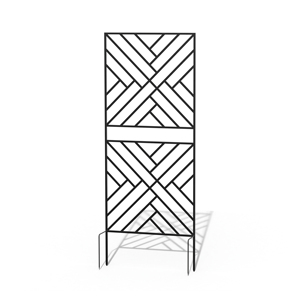 Modern Geometric Metal Garden Trellis Decorative Outdoor Climbing Plant Support Panel for Garden Patio Balcony Wall - Product Image 4