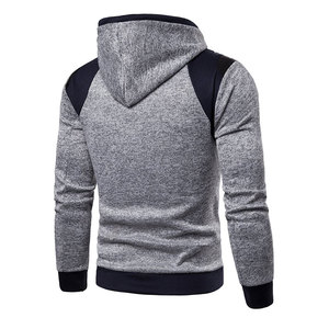 Wholesale Custom Designed Logo Dye Pullover Sweatshirt Plain Organic Cotton Crop Top Men's Tracksuit Hoodies - Product Image 4