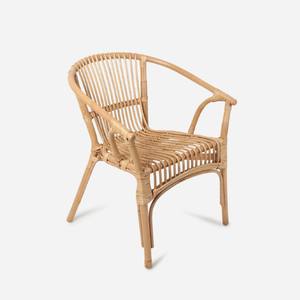Fauteuil élégant en rotin naturel, mobilier de loisirs pour jardin, hôtel, maison, chaises de salle à manger bohèmes en rotin, fabrication au Vietnam - Product Image 2