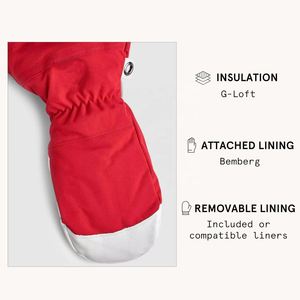 Guantes de Esquí y Snowboard con Logotipo Personalizado, Guantes de Invierno con Pantalla Táctil, Deportivos, de Carreras, Ciclismo, Impermeables, para Hombre y Mujer - Product Image 3