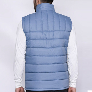 New Wholesale Puffer Vest Men <b>Quilted</b> <b>Winter</b> Padded Sleeveless Jackets for Casual Men and Women Sleeveless Puffer Jacket - Product Image 4
