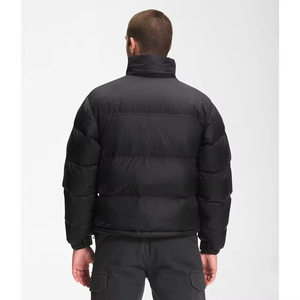 Blouson d'hiver matelassé léger pour homme de haute qualité, style mode, avec capuche et revêtement en toile. - Product Image 3