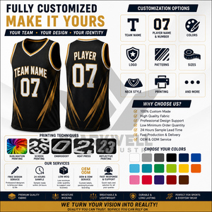 Maillots de basket personnalisés sublimés, col en V, sans manches, anti-transpiration, unisexe, impression du nom de l'équipe, toutes saisons - Product Image 2
