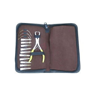 Newest Edition Metal Pliers Small Clipper Needle <b>Sets</b> Professional Surgical Instruments Hair Extension Tool Kit MAGMA BEAUTY - Product Image 4