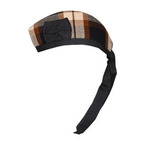 Sombrero Glengarry Tradicional de Lana Escocesa Hecho a Mano, Gorra de Piper, Gorro de Tartán, Disponible en Todos los Tamaños - Product Image 2