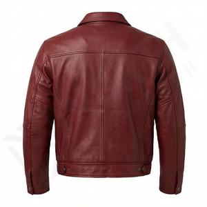 Veste de moto en cuir véritable pour homme de qualité supérieure, nouvelle arrivée, vestes de moto d'hiver, protections amovibles, personnalisables - Product Image 2