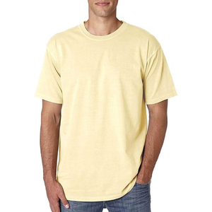 T-shirt pour homme en jersey de coton mélangé, style streetwear, manches courtes, respirant, de haute qualité - Mode décontractée estivale, à porter au quotidien - Product Image 1