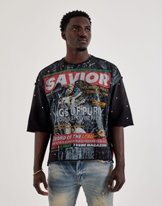 T-shirt imprimé DTF avec finition graphique premium, respirant, 100% coton, coupe ample, écologique, pour un style urbain décontracté - Product Image 2