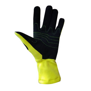 Gants de karting personnalisables à doigts complets, imperméables, en fibre aramide ignifuge, résistants à l'usure, avec design brodé - Product Image 2