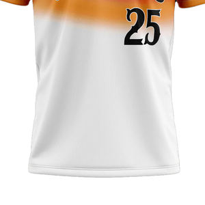 Maillot de baseball unisexe à col en V personnalisé 2026, avec lettres imprimées et brodées, sublimation, respirant, pour softball - Product Image 5