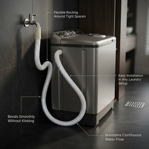 Manguera de entrada para lavadora semiautomática, flexible, con diseño a prueba de fugas, para lavado, suministro al por mayor - Product Image 5