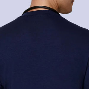 Uniformes Médicos para Hombres, Camisetas Interiores para Enfermeros, Uniformes de Hospital, Color Azul Marino - Product Image 4