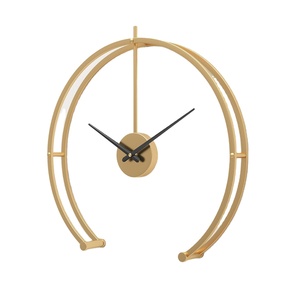 Modern Gold Metal <b>Wall</b> <b>Clock</b> Minimalist <b>Decorative</b> <b>Wall</b> <b>Clock</b> for Living Room Bedroom Office Luxury Home <b>Decor</b> - Product Image 1